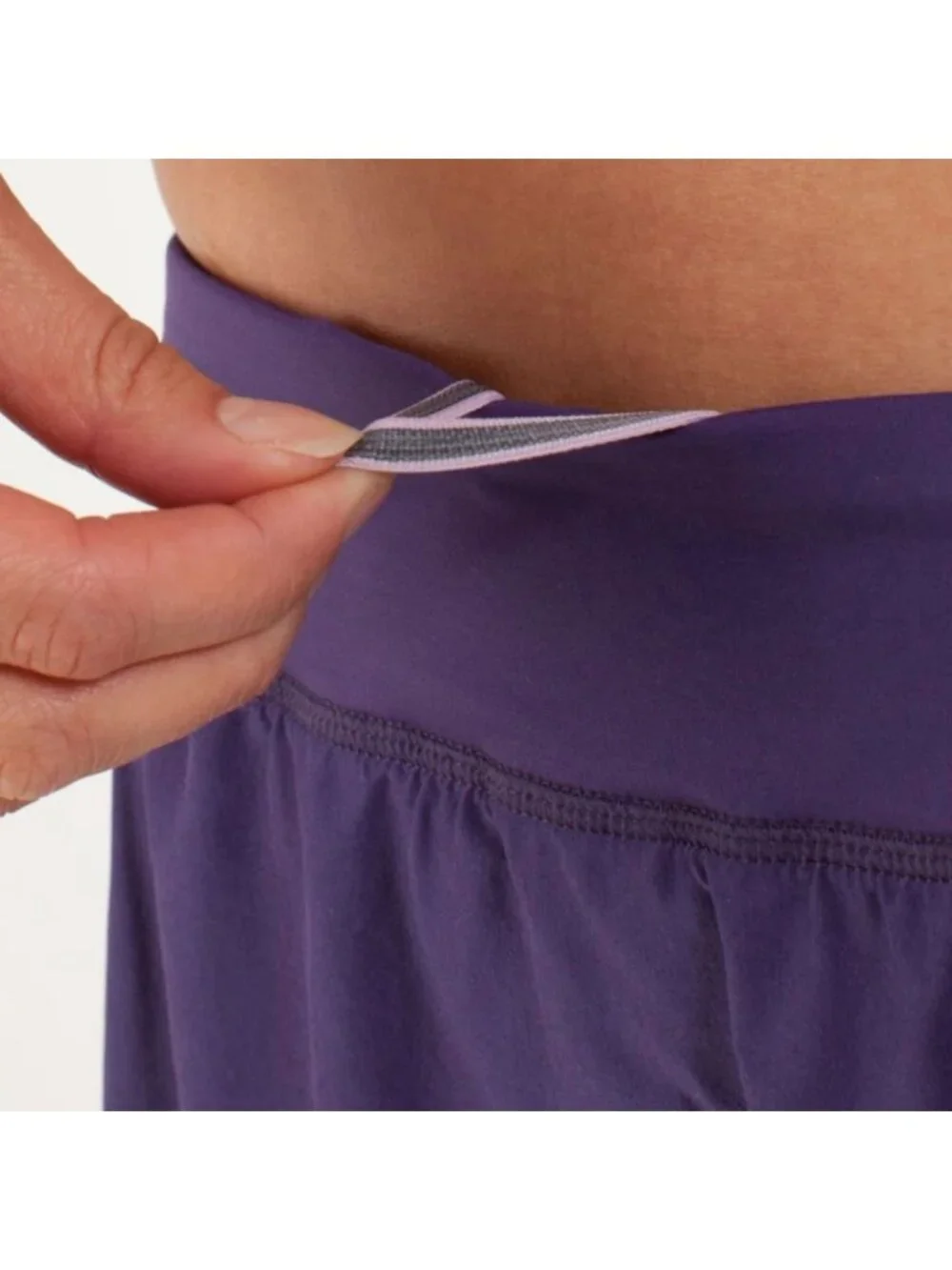 Lululemon Run A Marathon Skirt Concord Grape / Rose Quartz